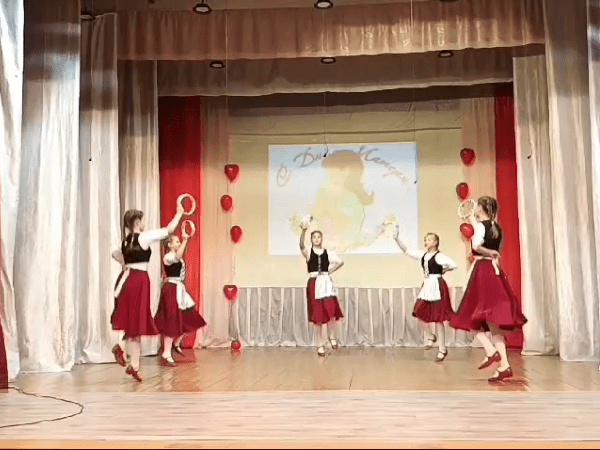 Хореографический коллектив Задоринки на конкурсе