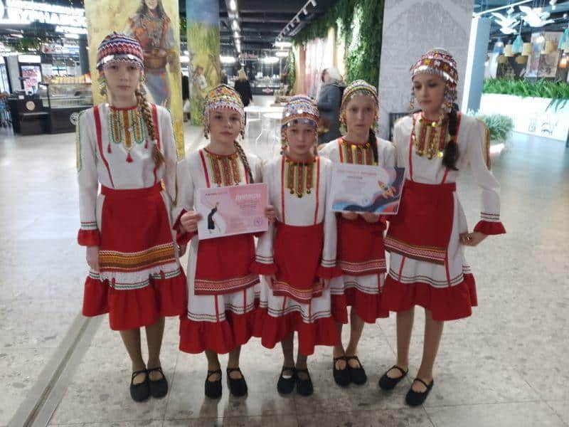Детский ансамбль Колокольчики на конкурсе хореографии